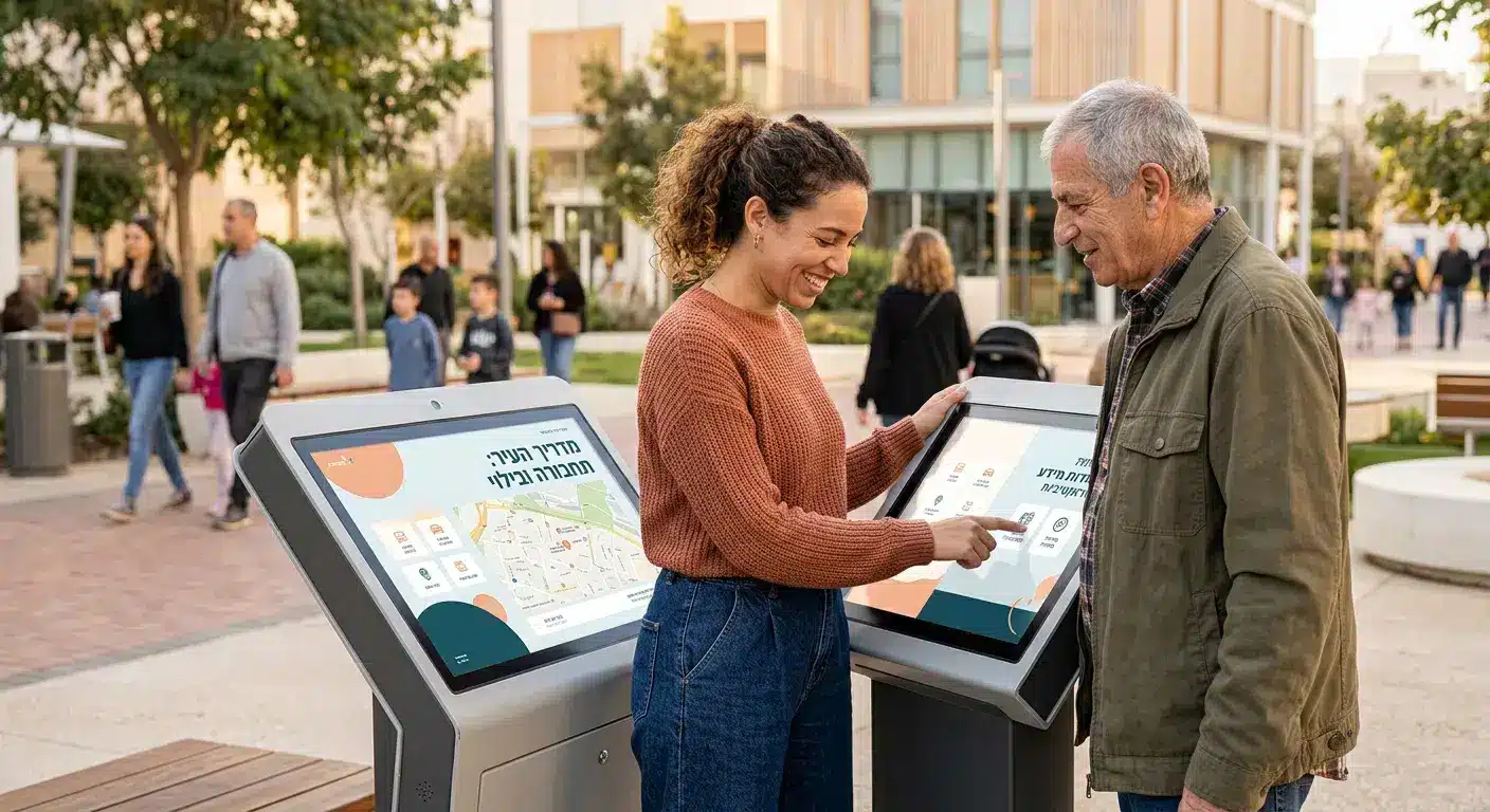 עמדות מידע אינטראקטיביות